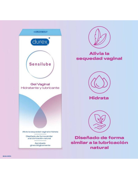DUREX SENSILUBE GEL HIDRATANTE Y LUBRICANTE 40 ML DUREX SENSILUBE GEL HIDRATANTE Y LUBRICANTE 40 ML