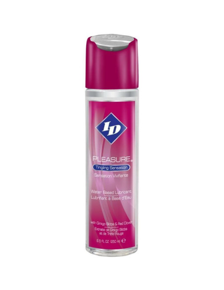 ID PLEASURE LUBRICANTE BASE AGUA TINGING SENSATION 250 ML ID PLEASURE LUBRICANTE BASE AGUA TINGING SENSATION 250 ML