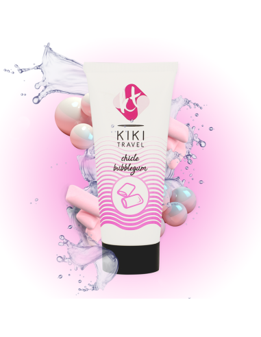 KIKI TRAVEL LUBRICANTE SABOR A CHICLE 50 ML