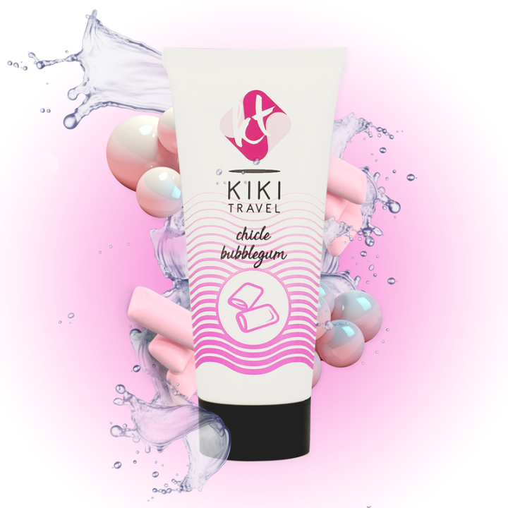 KIKI TRAVEL LUBRICANTE SABOR A CHICLE 50 ML
