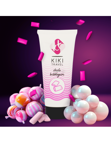 KIKI TRAVEL LUBRICANTE SABOR A CHICLE 50 ML