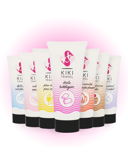 KIKI TRAVEL LUBRICANTE SABOR A CHICLE 50 ML KIKI TRAVEL LUBRICANTE SABOR A CHICLE 50 ML