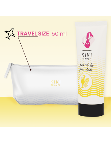KIKI TRAVEL LUBRICANTE SABOR A PINA COLADA 50 ML