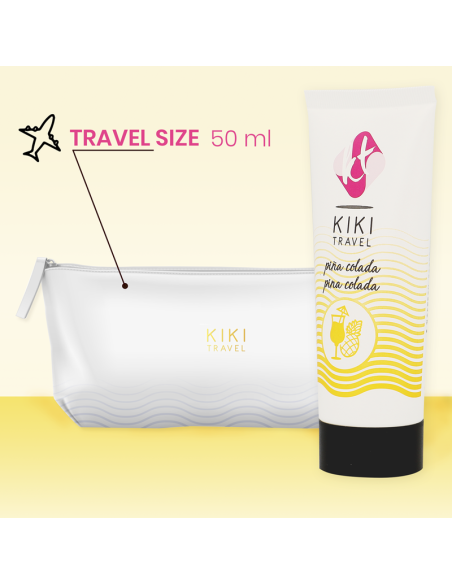 KIKI TRAVEL LUBRICANTE SABOR A PINA COLADA 50 ML KIKI TRAVEL LUBRICANTE SABOR A PINA COLADA 50 ML