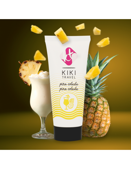 KIKI TRAVEL LUBRICANTE SABOR A PINA COLADA 50 ML KIKI TRAVEL LUBRICANTE SABOR A PINA COLADA 50 ML