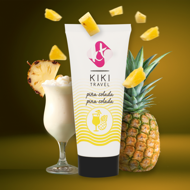 KIKI TRAVEL LUBRICANTE SABOR A PINA COLADA 50 ML