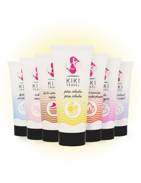 KIKI TRAVEL LUBRICANTE SABOR A PINA COLADA 50 ML KIKI TRAVEL LUBRICANTE SABOR A PINA COLADA 50 ML