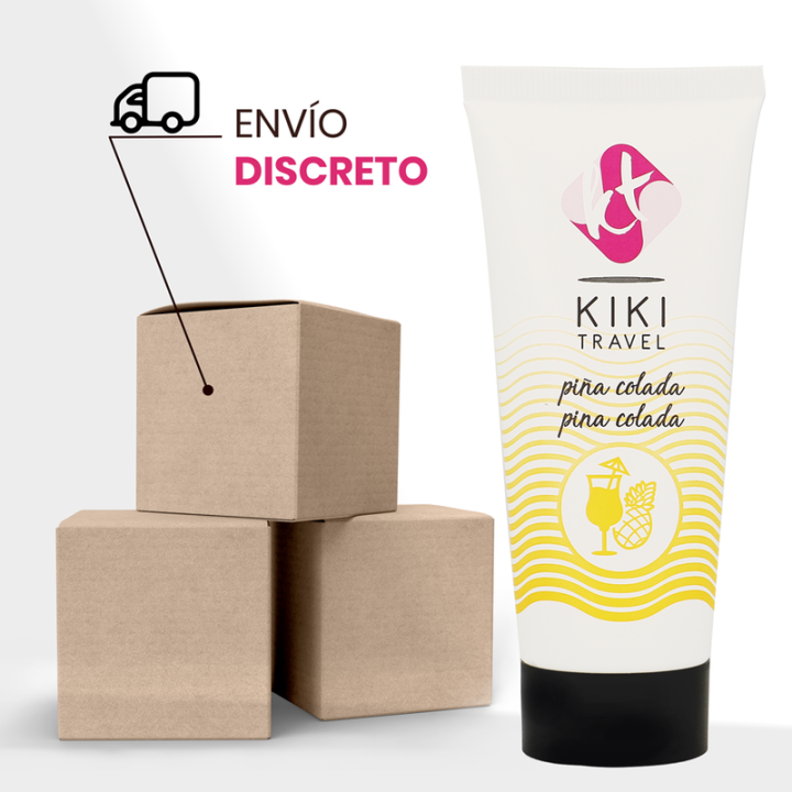 KIKI TRAVEL LUBRICANTE SABOR A PINA COLADA 50 ML