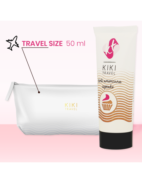 KIKI TRAVEL GEL DESLIZANTE SABOR A TARTA AMERICANA CUPCAKE 50 ML KIKI TRAVEL GEL DESLIZANTE SABOR A TARTA AMERICANA CUPCAKE 50 ML