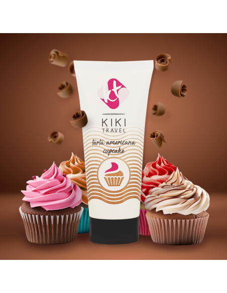 KIKI TRAVEL GEL DESLIZANTE SABOR A TARTA AMERICANA CUPCAKE 50 ML KIKI TRAVEL GEL DESLIZANTE SABOR A TARTA AMERICANA CUPCAKE 50 ML
