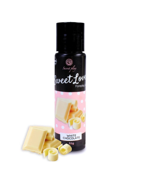 SECRETPLAY GEL SWEET LOVE CHOCOLATE BLANCO 60 ML SECRETPLAY GEL SWEET LOVE CHOCOLATE BLANCO 60 ML