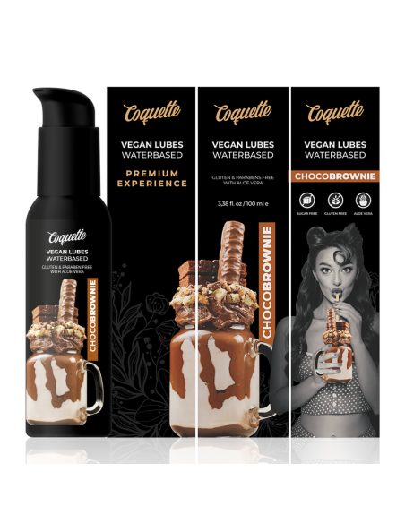COQUETTE CHIC DESIRE PREMIUM EXPERIENCE LUBRICANTE VEGANO CHOCOBROWNIE 100ML COQUETTE CHIC DESIRE PREMIUM EXPERIENCE LUBRICANTE VEGANO CHOCOBROWNIE 100ML