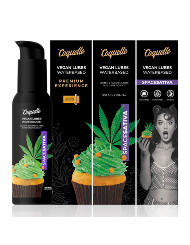 COQUETTE CHIC DESIRE PREMIUM EXPERIENCE LUBRICANTE VEGANO SPACE SATIVA 100 ML
