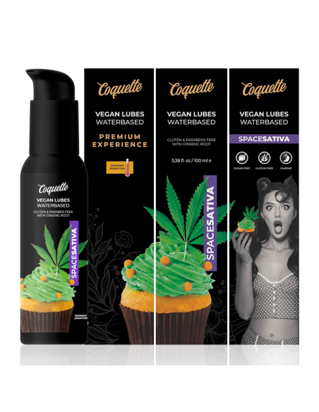 COQUETTE CHIC DESIRE PREMIUM EXPERIENCE LUBRICANTE VEGANO SPACE SATIVA 100 ML COQUETTE CHIC DESIRE PREMIUM EXPERIENCE LUBRICANTE VEGANO SPACE SATIVA 100 ML