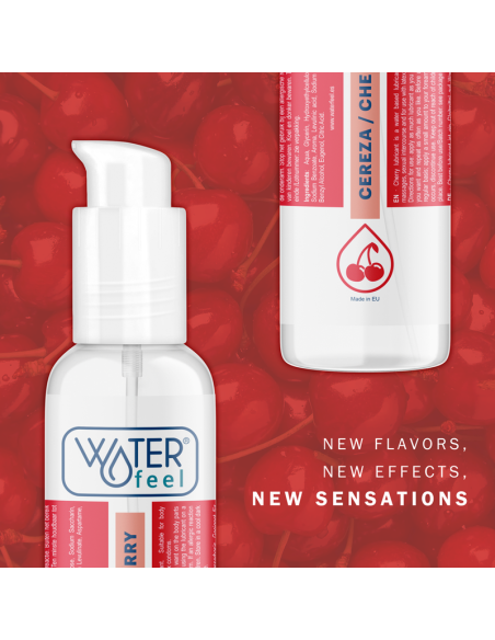 WATERFEEL LUBRICANTE CEREZA 175 ML WATERFEEL LUBRICANTE CEREZA 175 ML