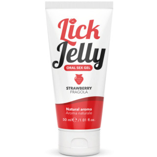 INTIMATELINE LICK JELLY LUBRICANTE FRESA 50 ML