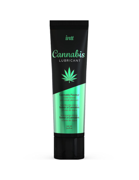 INTT LUBRICANTS LUBRICANTE INTIMO BASE AGUA CON SABOR A CANNABIS INTT LUBRICANTS LUBRICANTE INTIMO BASE AGUA CON SABOR A CANNABIS