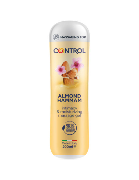 CONTROL MASAJE GEL 3 EN 1 LECHE DE ALMENDRA 200 ML CONTROL MASAJE GEL 3 EN 1 LECHE DE ALMENDRA 200 ML
