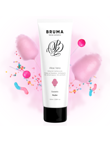 BRUMA GEL DESLIZANTE CON ALOE VERA SABOR A NUBE 100 ML