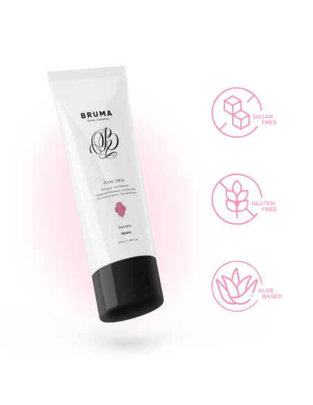BRUMA GEL DESLIZANTE CON ALOE VERA SABOR A NUBE 100 ML BRUMA GEL DESLIZANTE CON ALOE VERA SABOR A NUBE 100 ML
