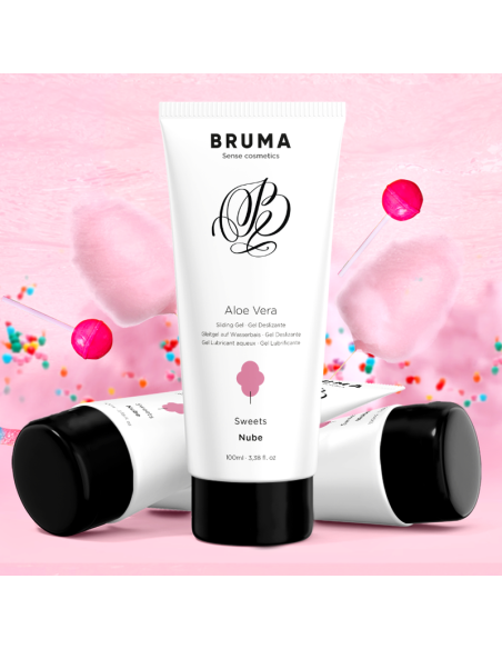 BRUMA GEL DESLIZANTE CON ALOE VERA SABOR A NUBE 100 ML BRUMA GEL DESLIZANTE CON ALOE VERA SABOR A NUBE 100 ML