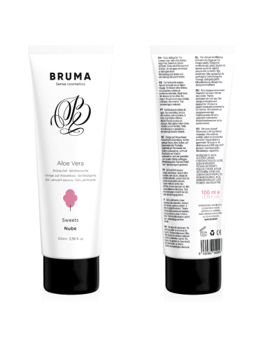 BRUMA GEL DESLIZANTE CON ALOE VERA SABOR A NUBE 100 ML