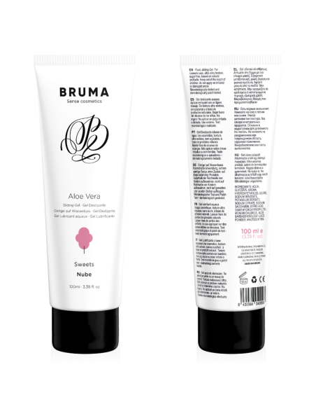 BRUMA GEL DESLIZANTE CON ALOE VERA SABOR A NUBE 100 ML BRUMA GEL DESLIZANTE CON ALOE VERA SABOR A NUBE 100 ML