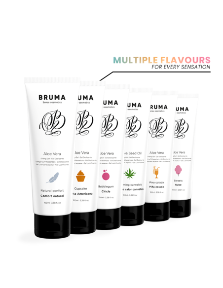 BRUMA GEL DESLIZANTE CON ALOE VERA SABOR A NUBE 100 ML BRUMA GEL DESLIZANTE CON ALOE VERA SABOR A NUBE 100 ML
