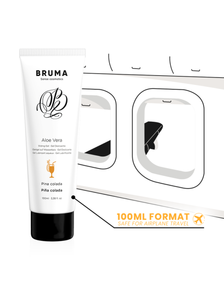 BRUMA GEL DESLIZANTE CON ALOE VERA SABOR A PINA COLADA 100 ML BRUMA GEL DESLIZANTE CON ALOE VERA SABOR A PINA COLADA 100 ML