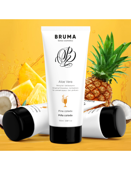 BRUMA GEL DESLIZANTE CON ALOE VERA SABOR A PINA COLADA 100 ML BRUMA GEL DESLIZANTE CON ALOE VERA SABOR A PINA COLADA 100 ML