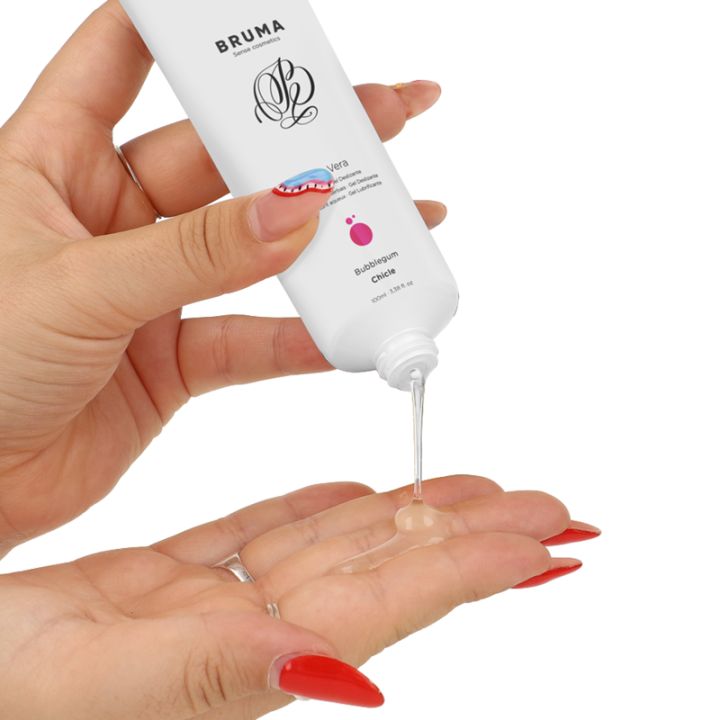 BRUMA GEL DESLIZANTE CON ALOE VERA SABOR A CHICLE 100 ML