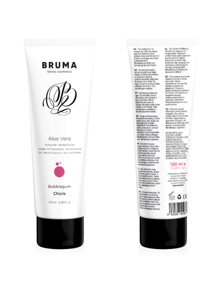BRUMA GEL DESLIZANTE CON ALOE VERA SABOR A CHICLE 100 ML BRUMA GEL DESLIZANTE CON ALOE VERA SABOR A CHICLE 100 ML