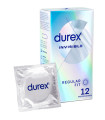 DUREX - INVISIBLE EXTRA MINCE 12 UNITS