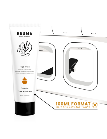 BRUMA GEL DESLIZANTE CON ALOE VERA SABOR A TARTA AMERICANA 100 ML BRUMA GEL DESLIZANTE CON ALOE VERA SABOR A TARTA AMERICANA 100 ML