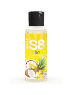 STIMUL8 S8 4 EN 1 LUBRICANTE POSTRE PINA COLADA 125 ML