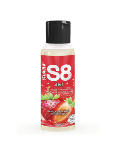 STIMUL8 S8 4 EN 1 LUBRICANTE POSTRE FRESA 125 ML