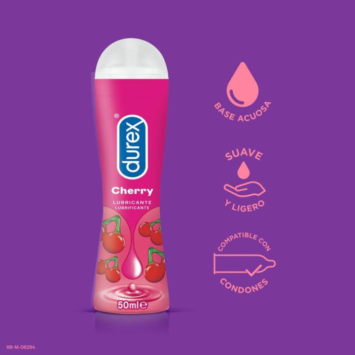 DUREX LUBRICANTE PLAY CEREZA 50ML