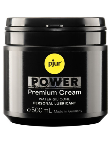 PJUR POWER PREMIUM CREAM PERSONAL LUBRICANT 500 ML