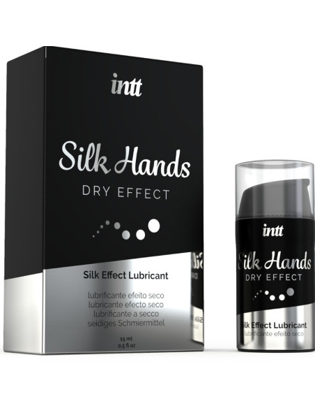 INTT LUBRICANTS SILK HANDS LUBRICANTE FORMULA CONCENTRADA DE SILICONA 15 ML INTT LUBRICANTS SILK HANDS LUBRICANTE FORMULA CONCENTRADA DE SILICONA 15 ML