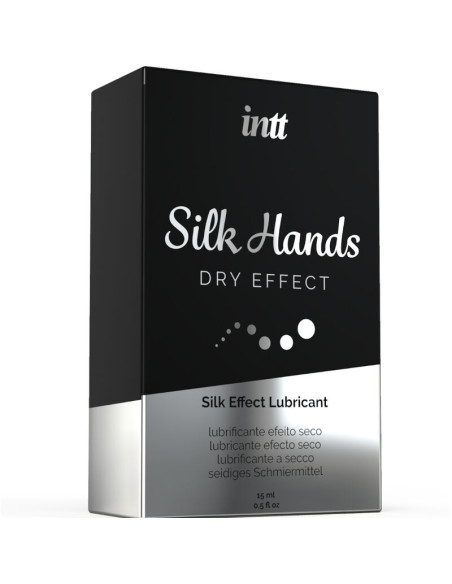 INTT LUBRICANTS SILK HANDS LUBRICANTE FORMULA CONCENTRADA DE SILICONA 15 ML INTT LUBRICANTS SILK HANDS LUBRICANTE FORMULA CONCENTRADA DE SILICONA 15 ML