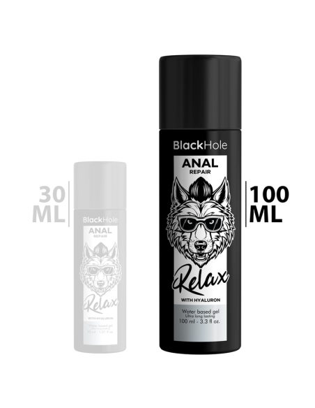 BLACK HOLE ANAL REPAIR BASE AGUA RELAX CON HYALURON 100 ML BLACK HOLE ANAL REPAIR BASE AGUA RELAX CON HYALURON 100 ML