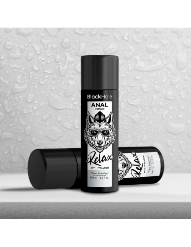 BLACK HOLE ANAL REPAIR BASE AGUA RELAX CON HYALURON 100 ML