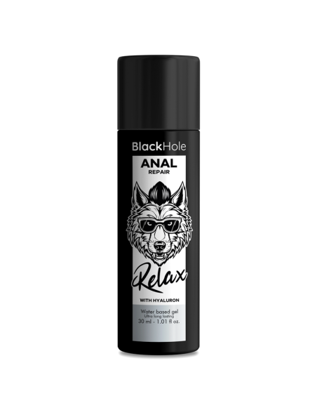 BLACK HOLE ANAL REPAIR BASE AGUA RELAX CON HYALURON 30 ML BLACK HOLE ANAL REPAIR BASE AGUA RELAX CON HYALURON 30 ML