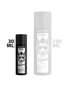 BLACK HOLE ANAL REPAIR BASE AGUA RELAX CON HYALURON 30 ML 2