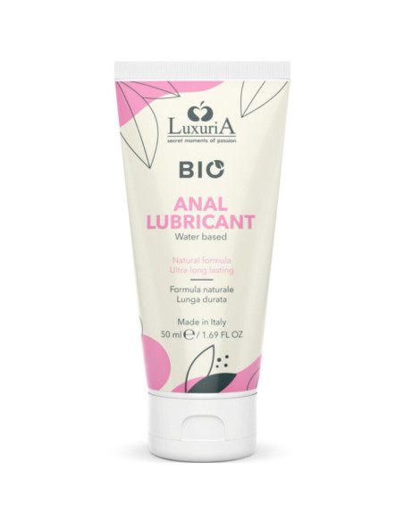 INTIMATELINE LUXURIA BIO LUBRICANTE ANAL BASE AGUA 50 ML INTIMATELINE LUXURIA BIO LUBRICANTE ANAL BASE AGUA 50 ML