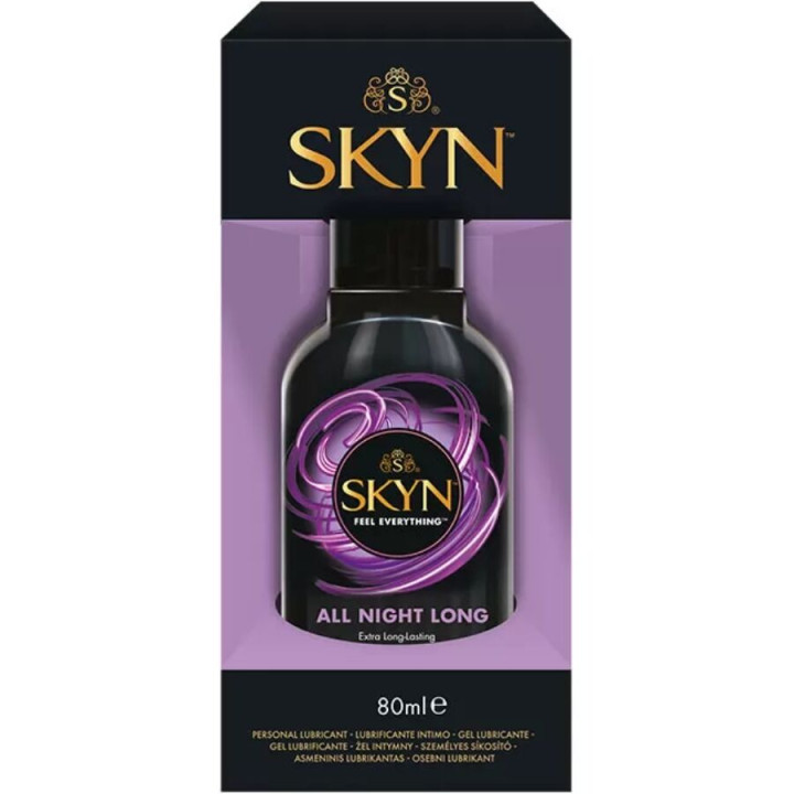 SKYN LUBRICANTE ALL NIGHT LONG BASE DE SILICONA 80 ML