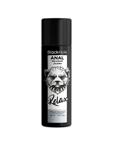 BLACK HOLE ANAL RELAXING CON JOJOBA BASE SILICONA 30 ML