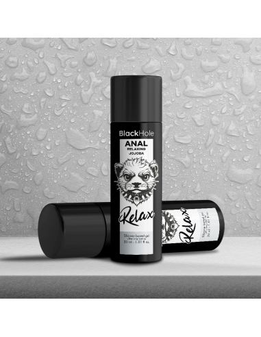 BLACK HOLE ANAL RELAXING CON JOJOBA BASE SILICONA 30 ML