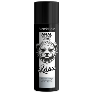 BLACK HOLE ANAL RELAXING CON JOJOBA BASE SILICONA 100 ML