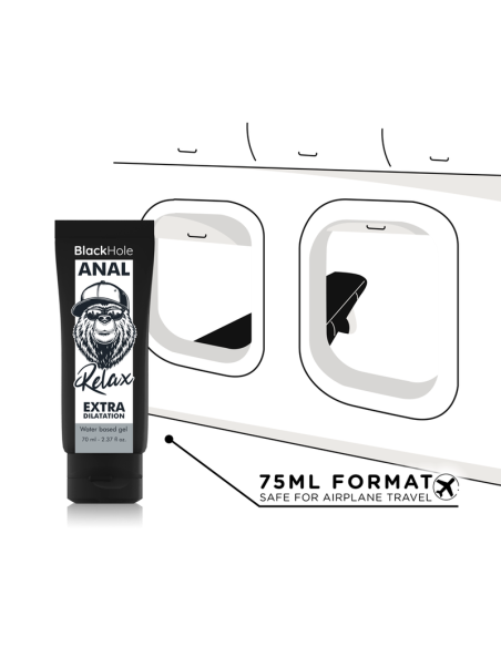 BLACK HOLE GEL BASE AGUA DILATACION ANAL 70 ML BLACK HOLE GEL BASE AGUA DILATACION ANAL 70 ML
